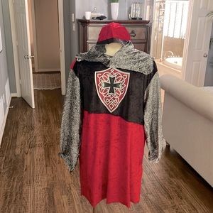 Adult size Halloween crusader costume pants not included